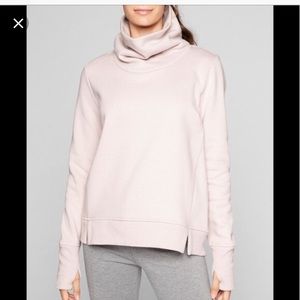 Athleta funnel cowl neck pullover